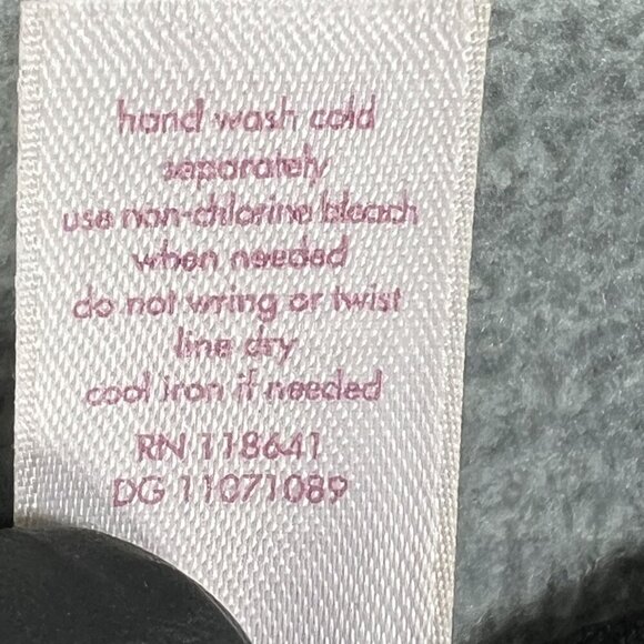 Cacique Womens 3X Babydoll Teddy Black Blue Floral Embroidered Bow Nightgown - Picture 9 of 10